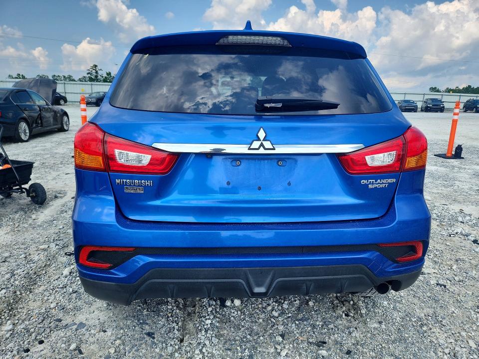 2018 Mitsubishi Outlander Sport მანქანა იყიდება აუქციონზე, vin: JA4AP3AU4JZ022867, აუქციონის ნომერი: 62745896
