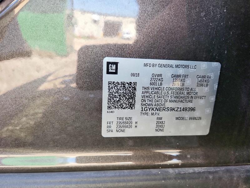 Продажа на аукционе авто 2019 Cadillac Xt5, vin: 1GYKNERS9KZ149396, номер лота: 60309556