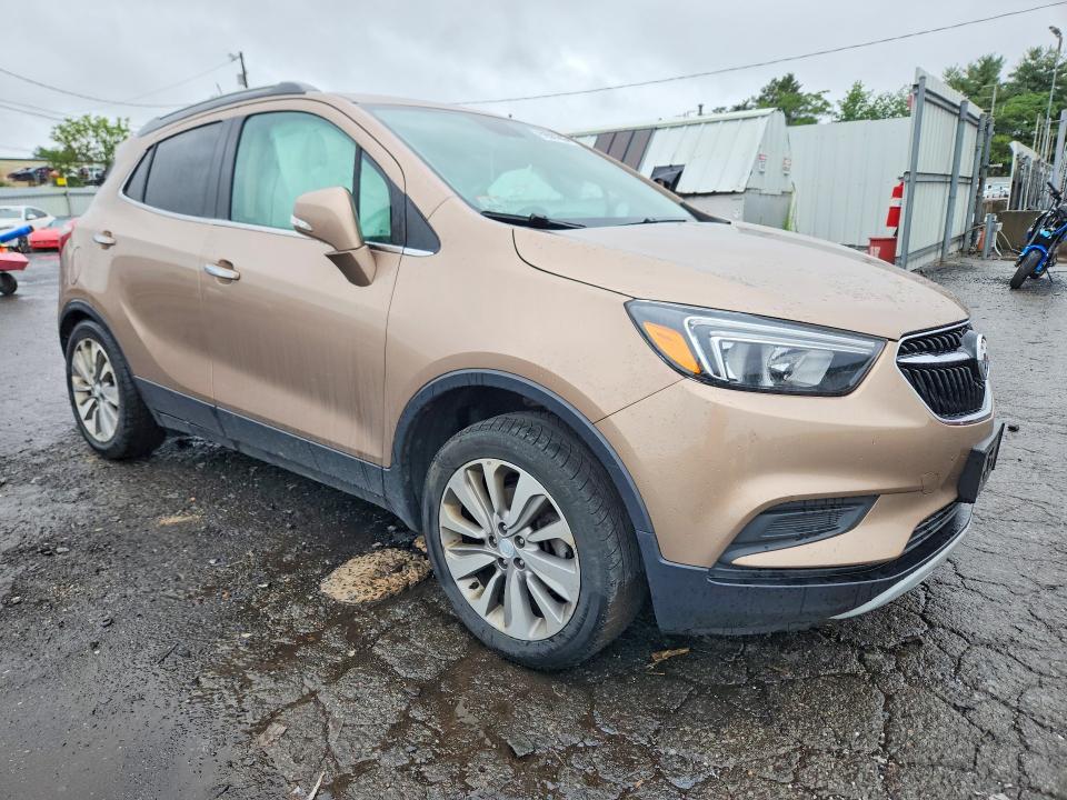 2019 Buick Encore მანქანა იყიდება აუქციონზე, vin: KL4CJASB7KB879755, აუქციონის ნომერი: 62507396