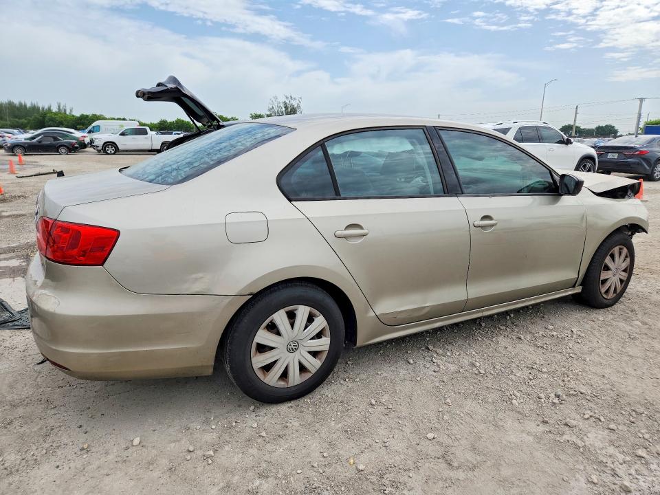 2014 Volkswagen Jetta მანქანა იყიდება აუქციონზე, vin: 3VW2K7AJ9EM323046, აუქციონის ნომერი: 61385276