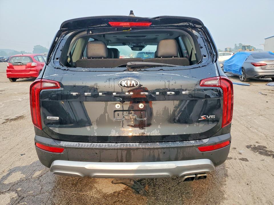 61563196 :رقم المزاد ، 5XYP6DHC1MG175134 vin ، 2021 Kia Telluride مزاد بيع