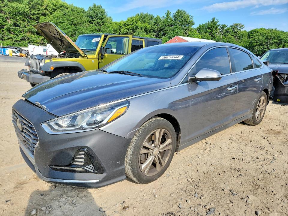 2018 Hyundai Sonata მანქანა იყიდება აუქციონზე, vin: 5NPE34AF2JH634597, აუქციონის ნომერი: 59258566