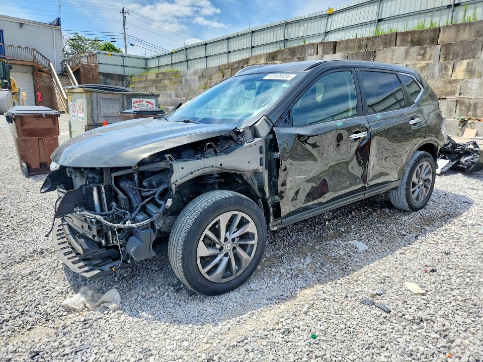 2016 Nissan Rogue მანქანა იყიდება აუქციონზე, vin: KNMAT2MV2GP688551, აუქციონის ნომერი: 63368656