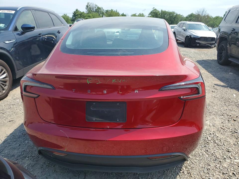 Aukcja sprzedaży 2025 Tesla Model 3, vin: 5YJ3E1EA9SF046078, numer aukcji: 61028046