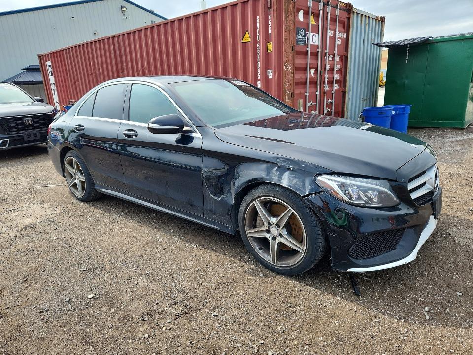 61364226 :رقم المزاد ، 55SWF4KB2FU091103 vin ، 2015 Mercedes-benz C مزاد بيع