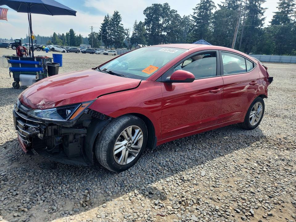 Auction sale of the 2020 Hyundai Elantra, vin: KMHD84LF6LU024152, lot number: 61670486