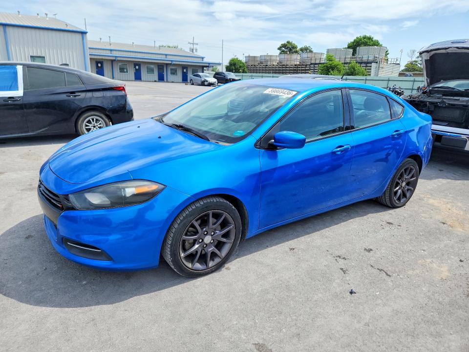 2016 Dodge Dart მანქანა იყიდება აუქციონზე, vin: 1C3CDFAA5GD736922, აუქციონის ნომერი: 59869436