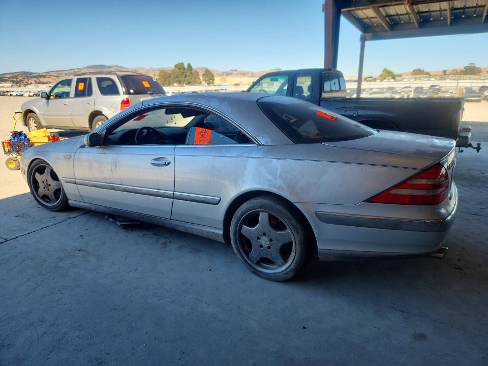 2000 Mercedes-benz Cl მანქანა იყიდება აუქციონზე, vin: WDBPJ75J7YA002337, აუქციონის ნომერი: 62456726