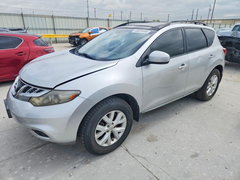 Auction sale of the 2013 Nissan Murano, vin: JN8AZ1MU7DW204363, lot number: 60824446
