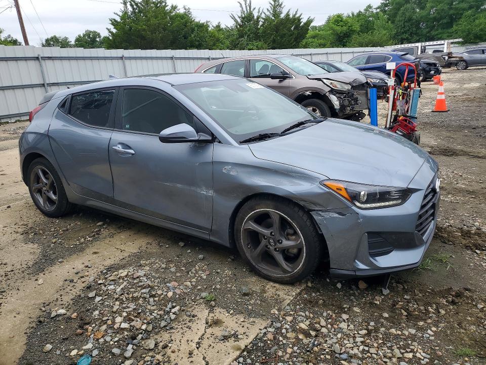 2019 Hyundai Veloster მანქანა იყიდება აუქციონზე, vin: KMHTG6AF1KU017962, აუქციონის ნომერი: 60129786