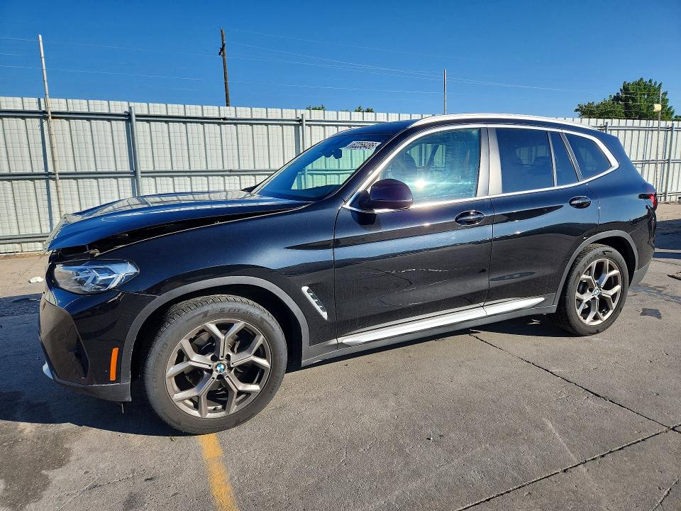 Продаж на аукціоні авто 2022 Bmw X3, vin: 5UX53DP06N9M93324, номер лоту: 62256486
