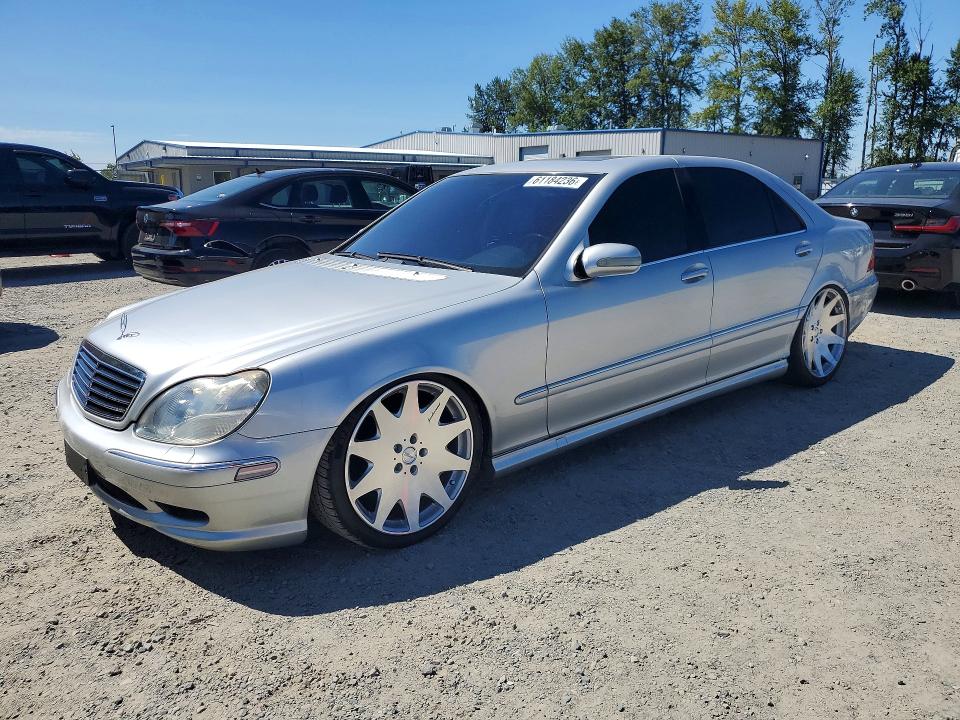 Aukcja sprzedaży 2001 Mercedes-benz S, vin: WDBNG75J21A222254, numer aukcji: 61184236