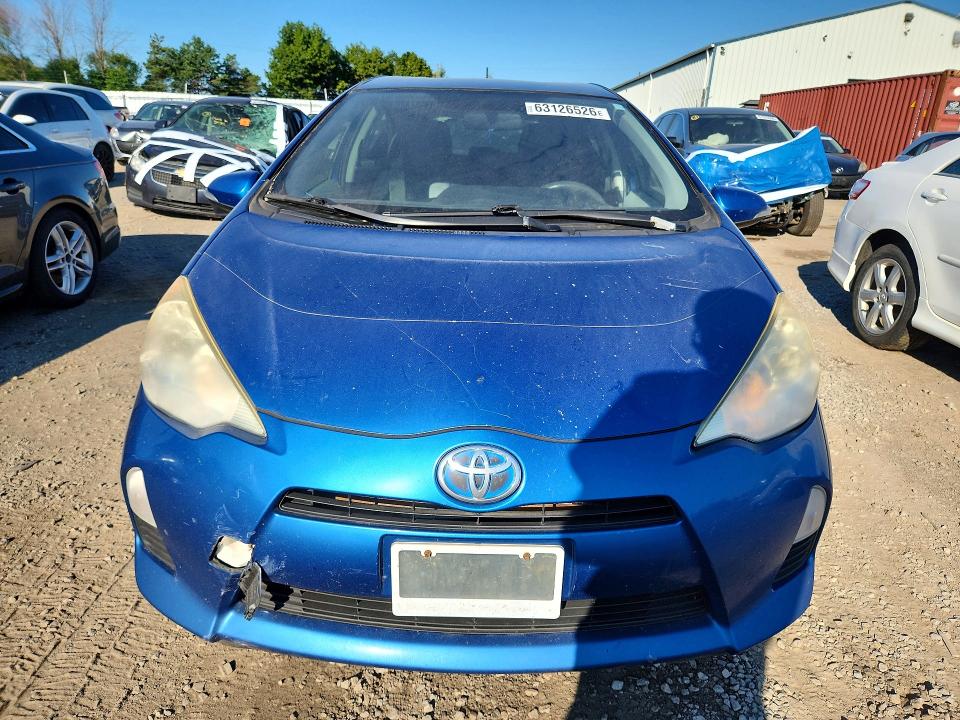 2013 Toyota Prius C მანქანა იყიდება აუქციონზე, vin: JTDKDTB36D1529202, აუქციონის ნომერი: 63126526