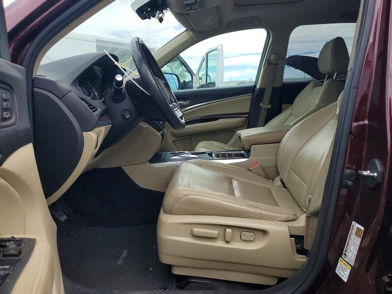 2016 Acura Mdx მანქანა იყიდება აუქციონზე, vin: 5FRYD4H43GB054263, აუქციონის ნომერი: 61166666