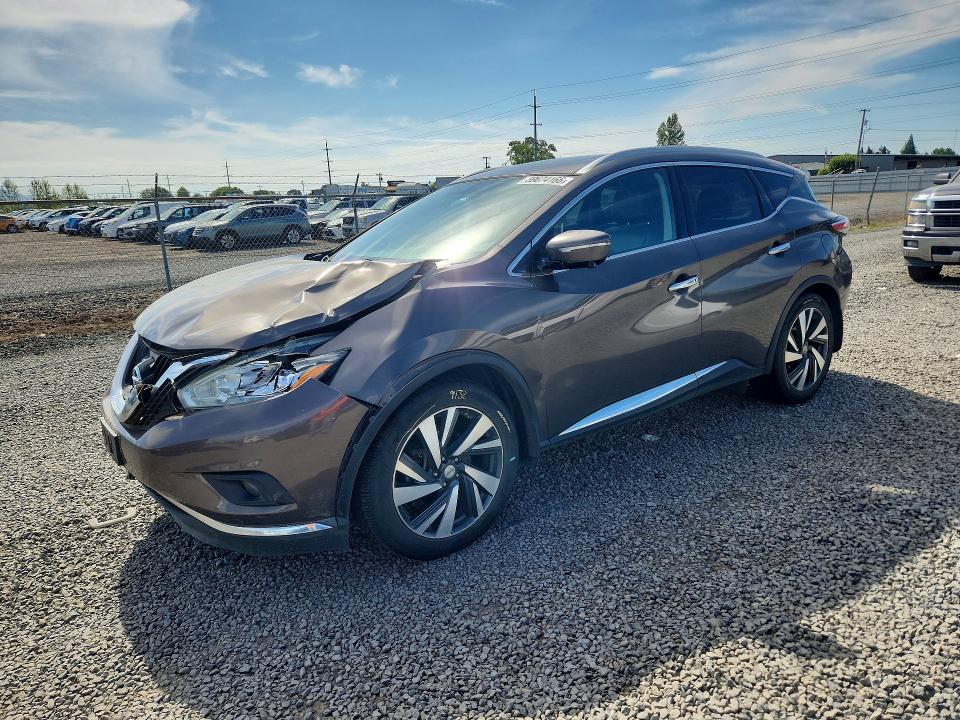 59674166 :رقم المزاد ، 5N1AZ2MH2FN258209 vin ، 2015 Nissan Murano مزاد بيع