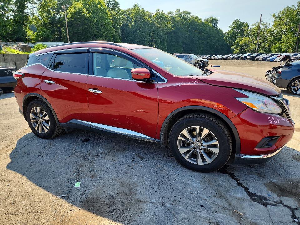 61151566 :رقم المزاد ، 5N1AZ2MH0HN138850 vin ، 2017 Nissan Murano مزاد بيع