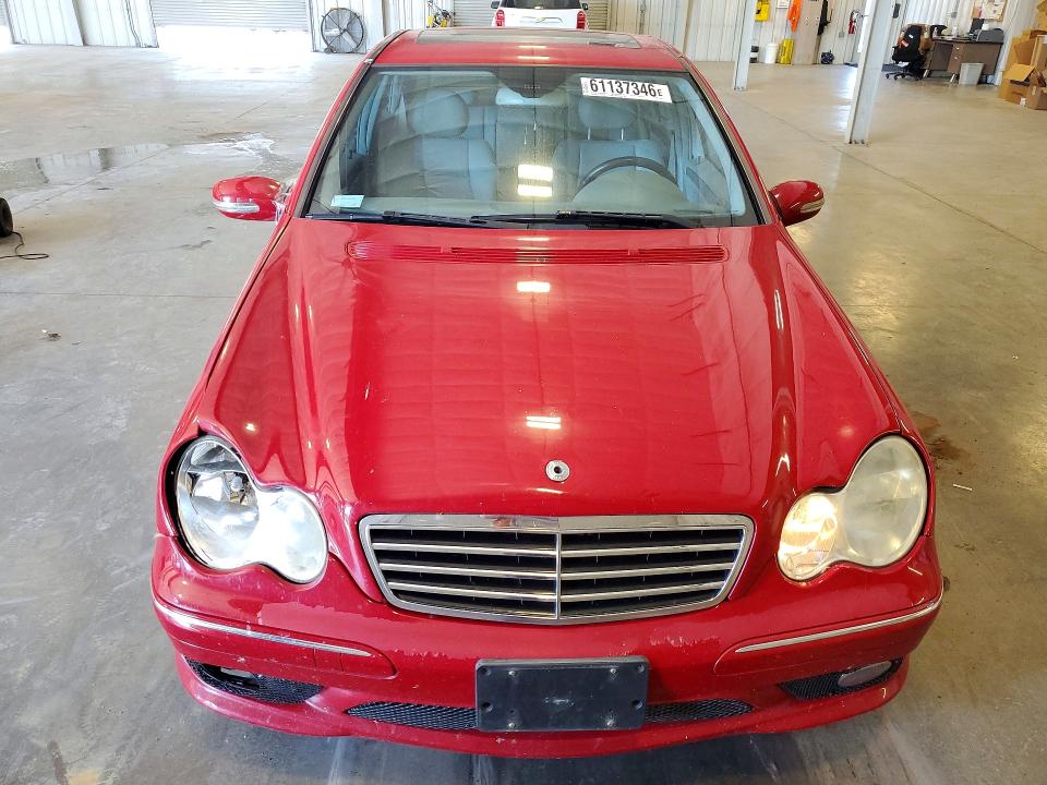 2005 Mercedes-benz C მანქანა იყიდება აუქციონზე, vin: WDBRF40JX5F716543, აუქციონის ნომერი: 61137346