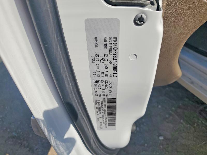 2015 Chrysler Town & Country მანქანა იყიდება აუქციონზე, vin: 2C4RC1CG0FR609875, აუქციონის ნომერი: 61688936