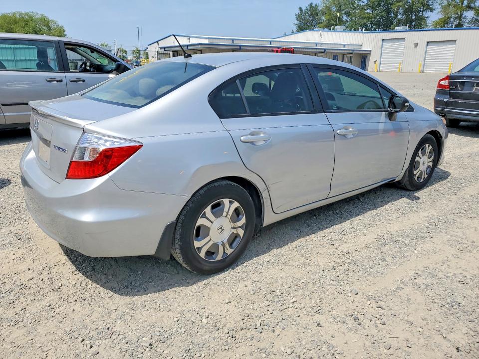 2012 Honda Civic მანქანა იყიდება აუქციონზე, vin: JHMFB4F23CS002854, აუქციონის ნომერი: 61548686