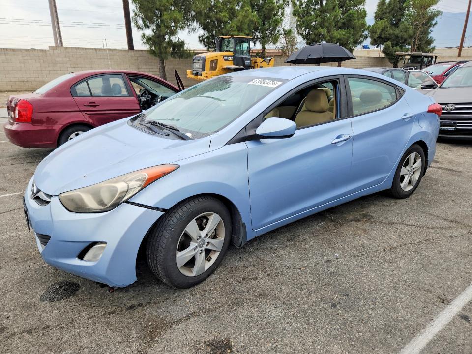 2012 Hyundai Elantra მანქანა იყიდება აუქციონზე, vin: KMHDH4AE8CU424692, აუქციონის ნომერი: 61006476