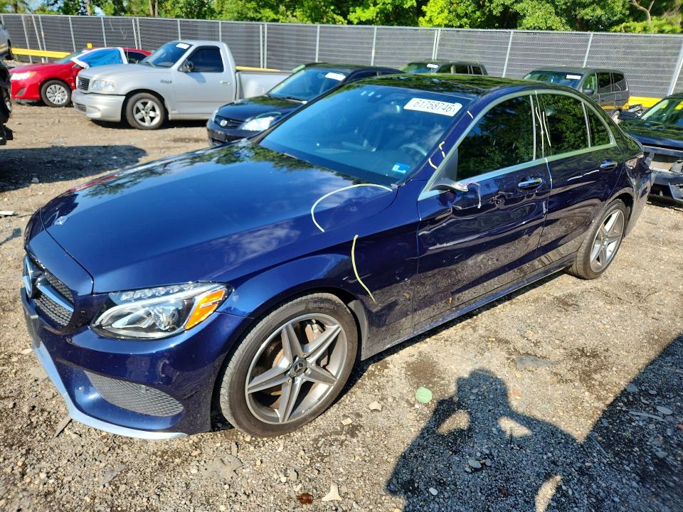 Aukcja sprzedaży 2018 Mercedes-benz C, vin: WDDWF4KB2JR416861, numer aukcji: 61758746