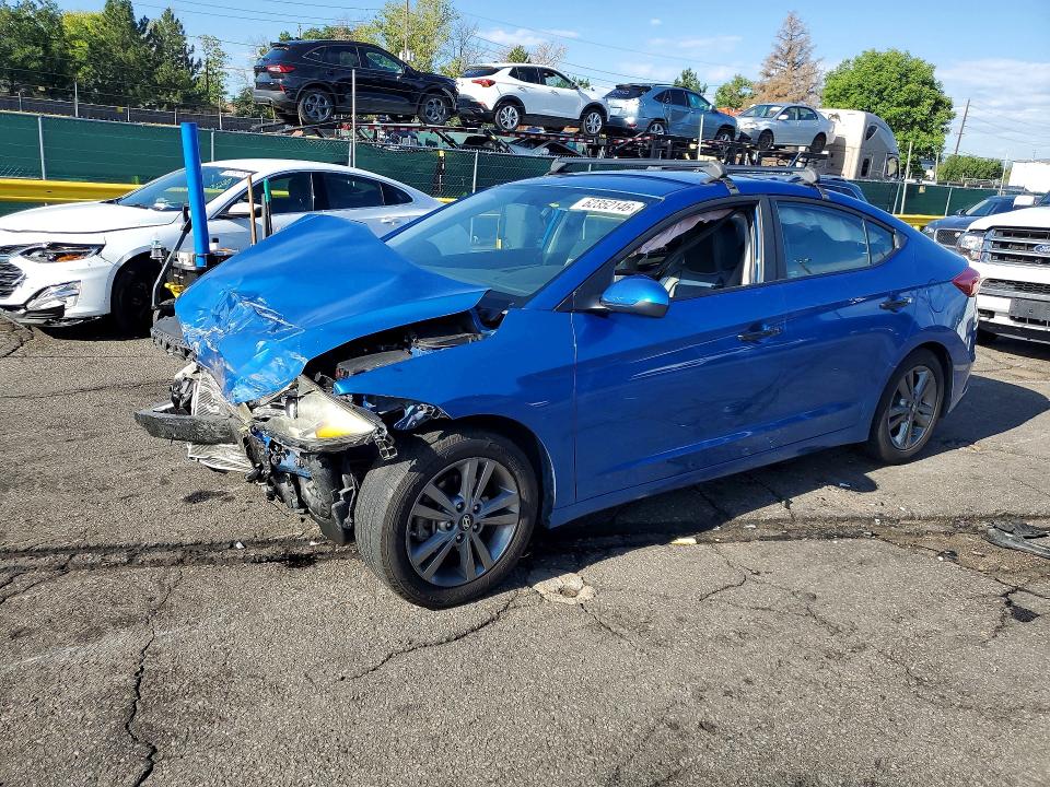Aukcja sprzedaży 2018 Hyundai Elantra, vin: 5NPD84LF2JH257005, numer aukcji: 62352146