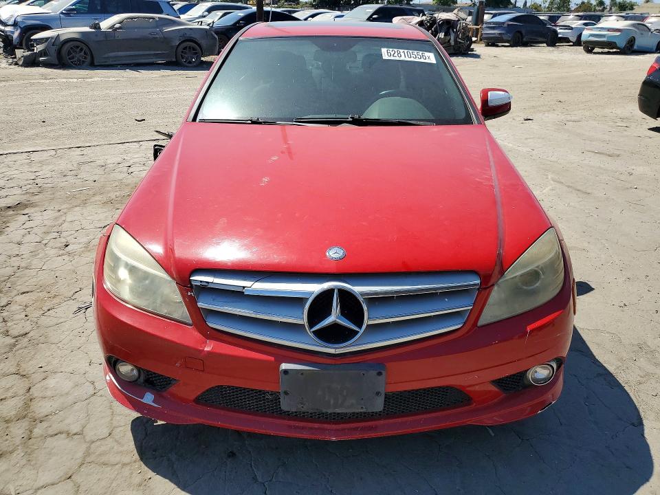 2009 Mercedes-benz C მანქანა იყიდება აუქციონზე, vin: WDDGF54X79R065105, აუქციონის ნომერი: 62810556