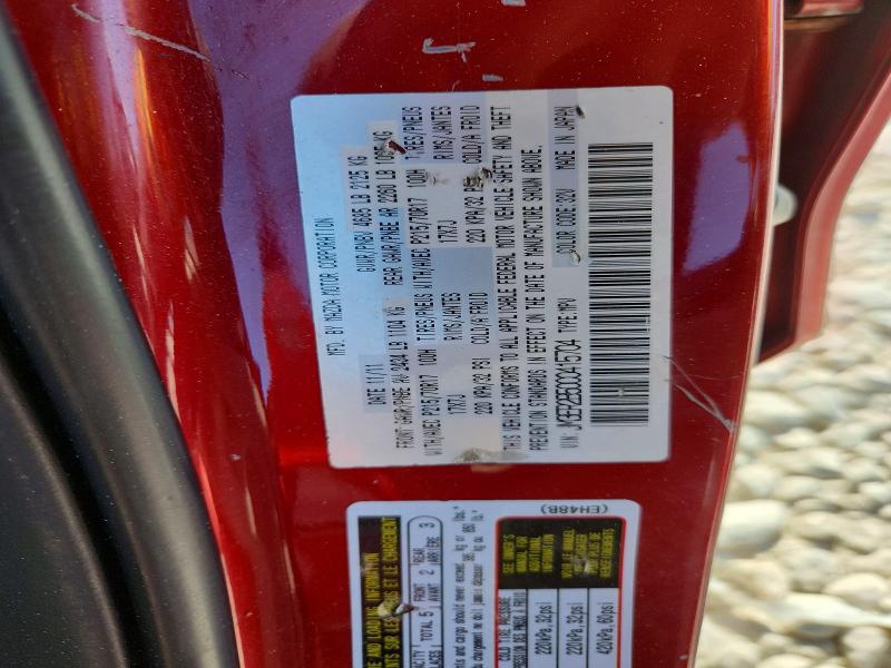 2012 Mazda Cx-7 მანქანა იყიდება აუქციონზე, vin: JM3ER2B50C0415704, აუქციონის ნომერი: 60032596