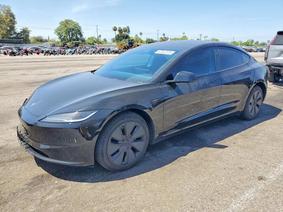 Aukcja sprzedaży 2025 Tesla Model 3, vin: 5YJ3E1EA4SF058784, numer aukcji: 62547376