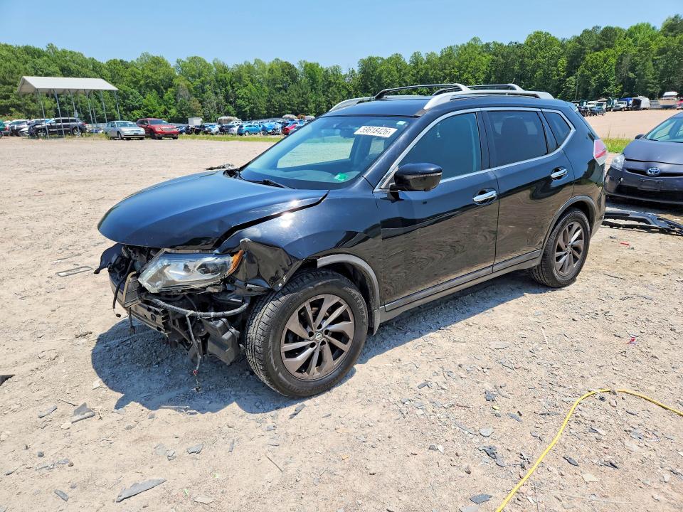 59618426 :رقم المزاد ، 5N1AT2MT0GC874056 vin ، 2016 Nissan Rogue مزاد بيع