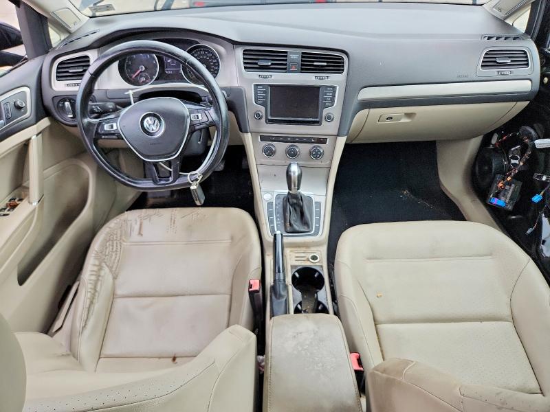 2016 Volkswagen Golf მანქანა იყიდება აუქციონზე, vin: 3VW217AU2GM007729, აუქციონის ნომერი: 59688436
