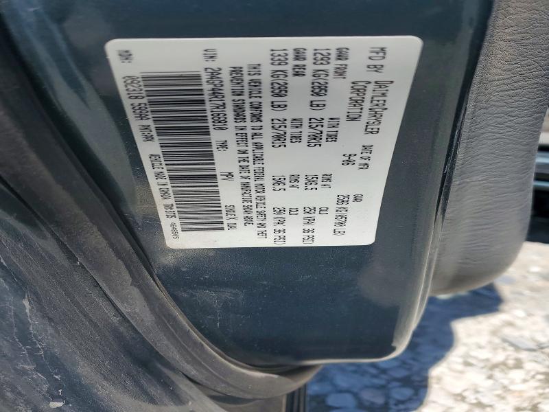 Продажа на аукционе авто 2007 Chrysler Town & Country, vin: 2A4GP44R17R166810, номер лота: 62253376