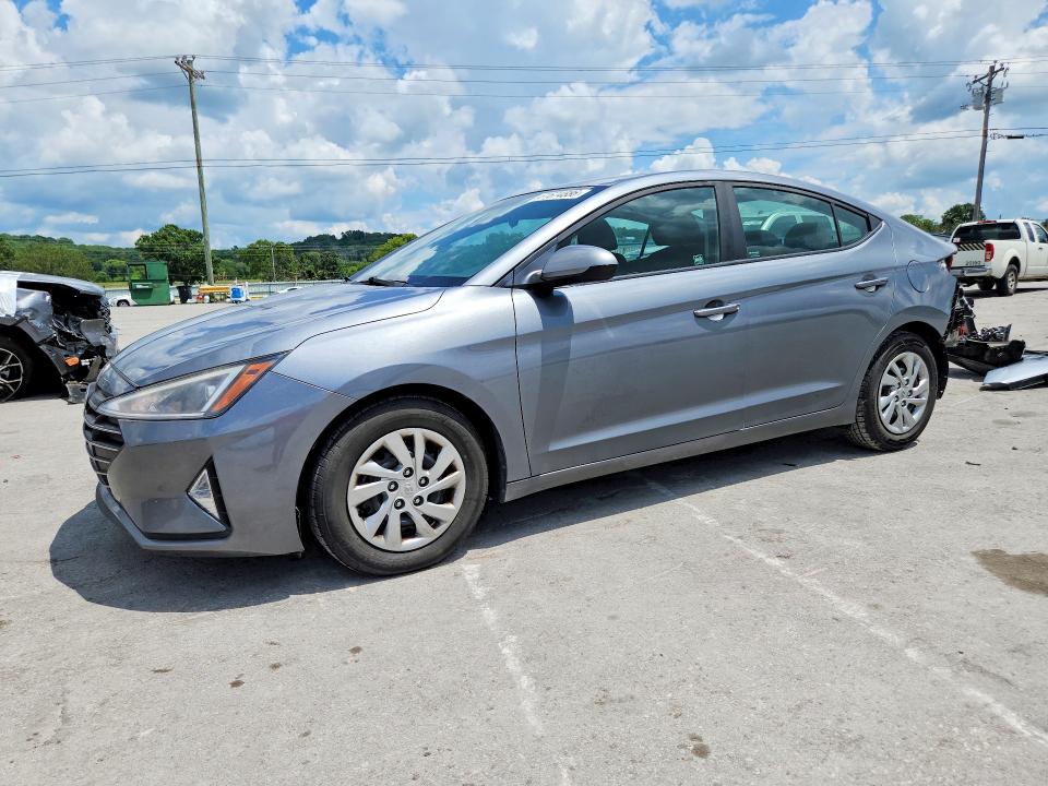 2019 Hyundai Elantra მანქანა იყიდება აუქციონზე, vin: KMHD74LF5KU833675, აუქციონის ნომერი: 61674886