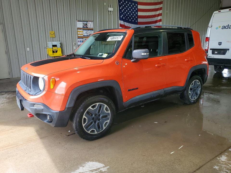 2015 Jeep Renegade მანქანა იყიდება აუქციონზე, vin: ZACCJBCT0FPB64868, აუქციონის ნომერი: 63172336