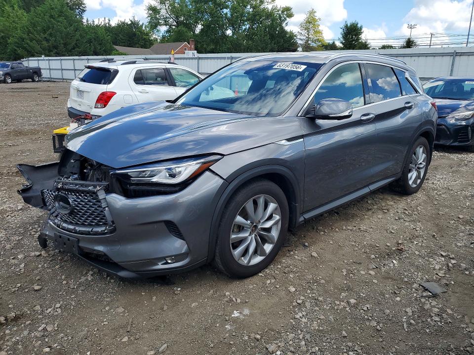 63197056 :رقم المزاد ، 3PCAJ5CA0NF120005 vin ، 2022 Infiniti Qx50 مزاد بيع