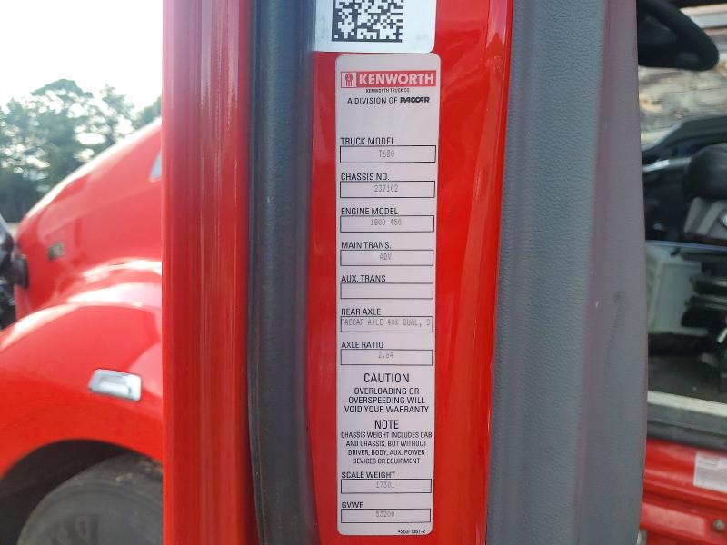 Aukcja sprzedaży 2019 Kenworth Construction, vin: 1XKYD49X7KJ237102, numer aukcji: 57655646