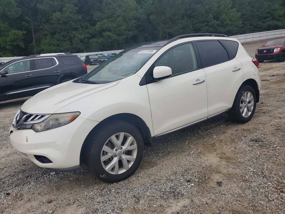 Продаж на аукціоні авто 2012 Nissan Murano, vin: JN8AZ1MU5CW118595, номер лоту: 61237586