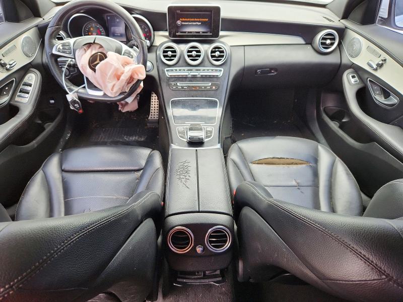62061096 :رقم المزاد ، 55SWF6GB2FU035361 vin ، 2015 Mercedes-benz C مزاد بيع