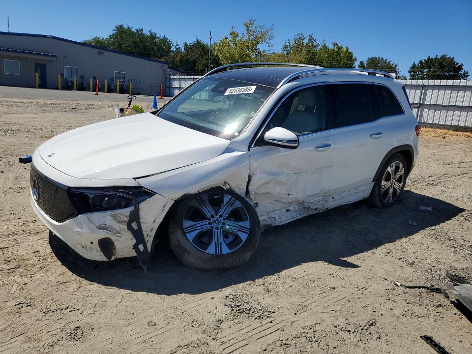 2024 Mercedes-benz Eqb მანქანა იყიდება აუქციონზე, vin: W1N9M0CB6RN097674, აუქციონის ნომერი: 62538986