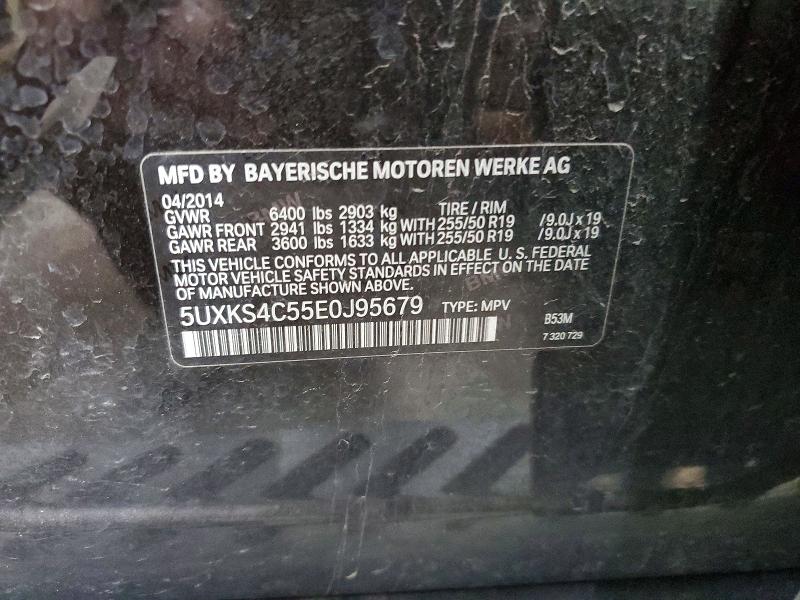 Продажа на аукционе авто 2014 Bmw X5, vin: 5UXKS4C55E0J95679, номер лота: 62961146
