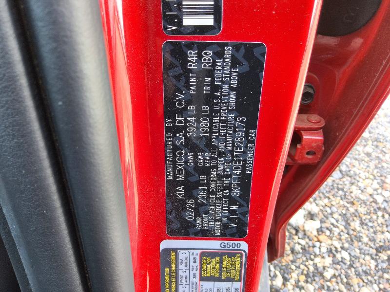 Продаж на аукціоні авто 2026 Kia K4, vin: 3KPFT4DE1TE289173, номер лоту: 58971066