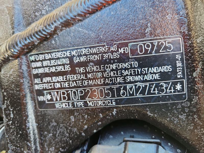 Продажа на аукционе авто 2026 Bmw S 1000, vin: WB10P2305T6M27434, номер лота: 67370216