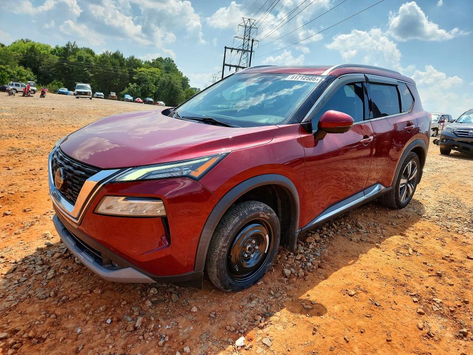 Auction sale of the 2021 Nissan Rogue, vin: 5N1AT3CA9MC751079, lot number: 61712586