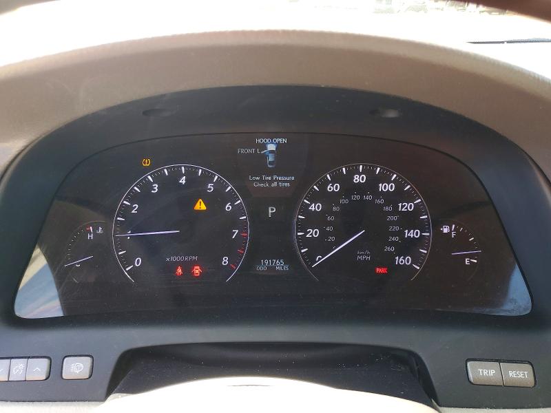 2008 Lexus Ls მანქანა იყიდება აუქციონზე, vin: JTHBL46F785067193, აუქციონის ნომერი: 59823456