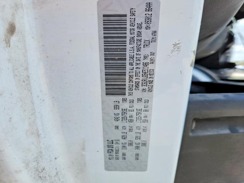 Aukcja sprzedaży 2017 Ram Promaster 3500, vin: 3C6URVJG5HE511486, numer aukcji: 62597826