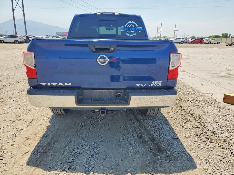 2017 Nissan Titan მანქანა იყიდება აუქციონზე, vin: 1N6AA1EJ5HN515287, აუქციონის ნომერი: 60191916