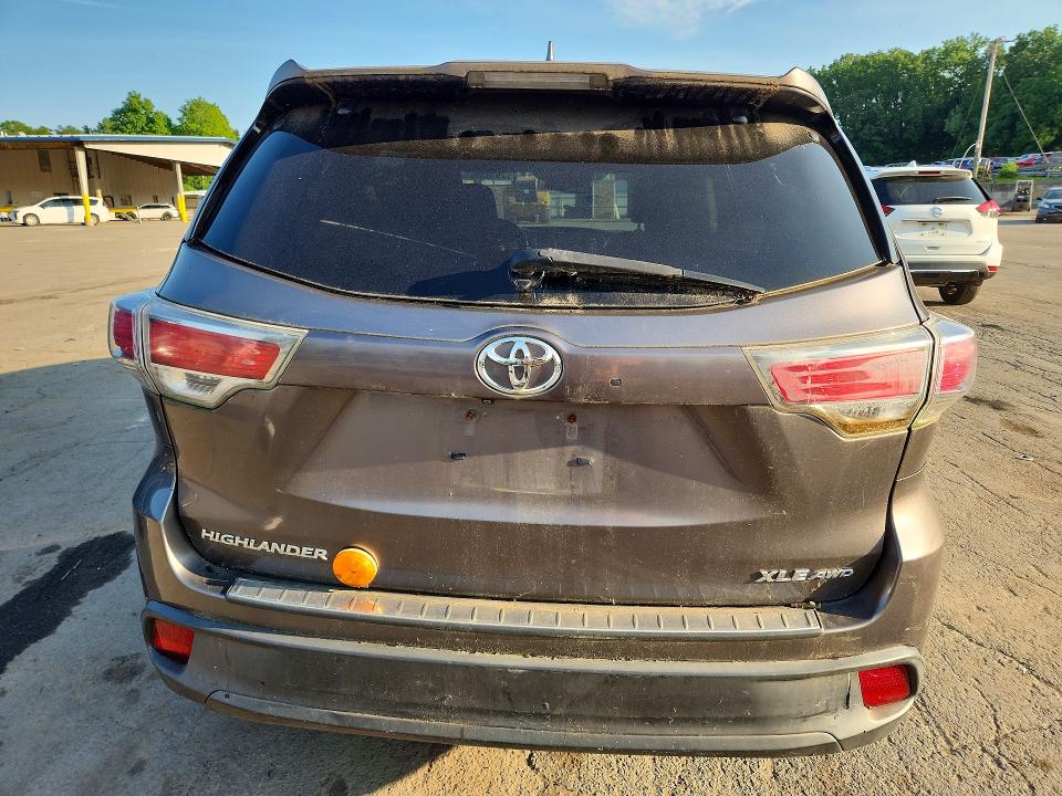 Продажа на аукционе авто 2014 Toyota Highlander, vin: 5TDJKRFH9ES018694, номер лота: 79133955