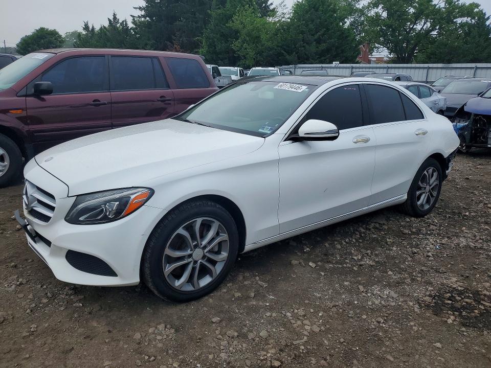 60179446 :رقم المزاد ، 55SWF4KB7GU108561 vin ، 2016 Mercedes-benz C مزاد بيع