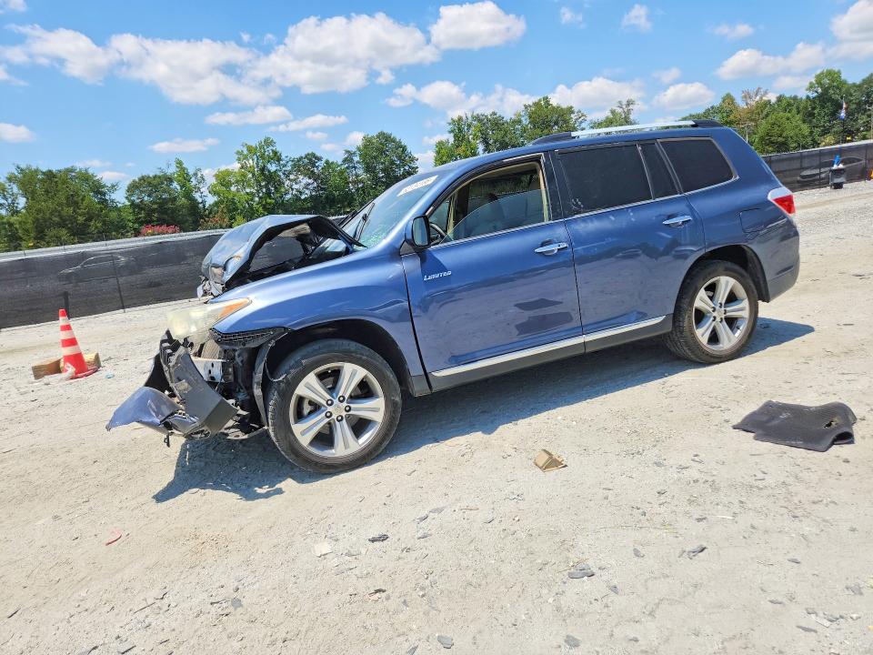 63134186 :رقم المزاد ، 5TDYK3EH1DS109180 vin ، 2013 Toyota Highlander مزاد بيع