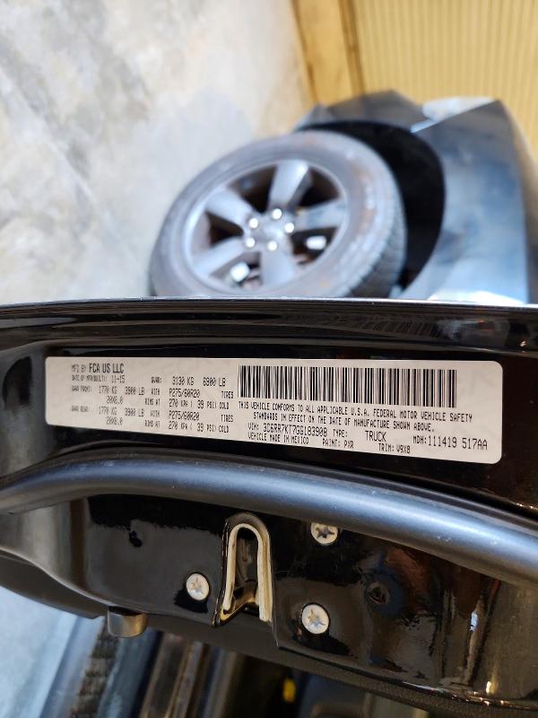 60774066 :رقم المزاد ، 3C6RR7KT7GG183908 vin ، 2016 Ram 1500 مزاد بيع